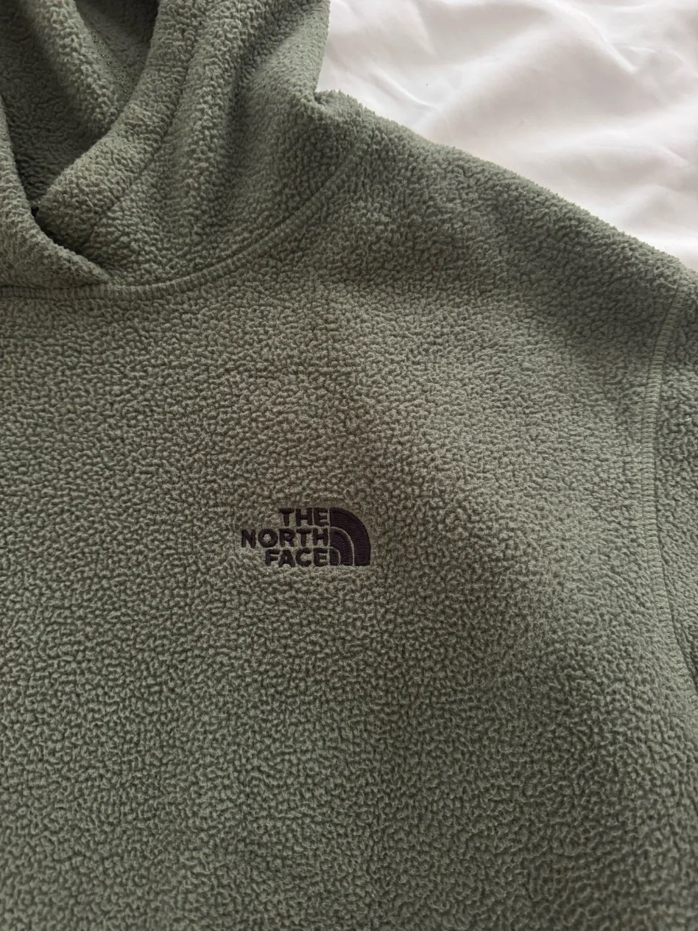 North Face Green Fleece Pullover